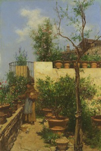 Klostergarten in Assisi